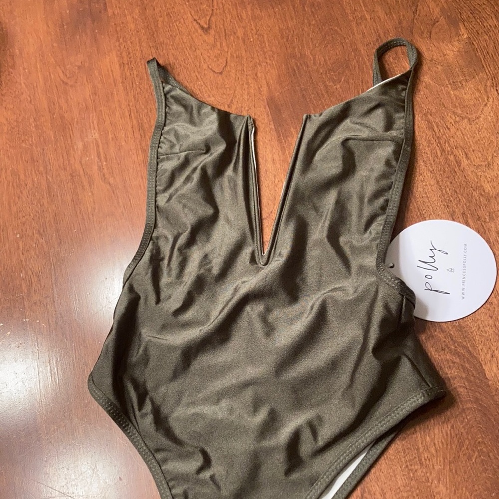 Olive bodysuit